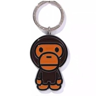 BP Keychain Metal Motorcycle Pendant Ape Head Keyring Mascot Key