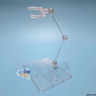 Action Figure Model Display Stand 可動人偶模型展示底座支架 (透明 Transparent) - 適用於 6吋比例人偶 / SHF / Figma / Saint C