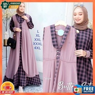 New Style Modern Muslim Dress for Eid al-Fitr Juba Dris Size SML Xl Xxl Jumbo Muslim Women's Robe Ba