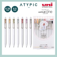 Uni Mitsubishi Uniball One Fika Colour 7 Color Pen Set