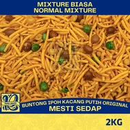 Thara Snacks Mixture Biasa Normal Mixture Buntong Ipoh Kacang Putih Original - 2KG MURUKU