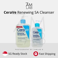 (SG Stock) CeraVe SA Renewing Cleanser & Renewing Cream
