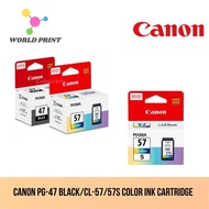 Canon PG-47 Black/CL-57/57S Color Ink Cartridge