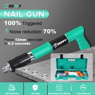 Nail gun Manual Steel Nails Gun For Concrete Rivet Tool Steel Rivet Gun Nail Punch Gun Wall Ceiling 