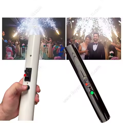 Cold Fountain Igniter Couple Entry Bridal Marriage Decor Wedding Machine Cold Spark Shooter Hand Hel