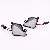 Pair LED Puddle Lights Welcome lamps for Skoda Octavia Mk3 5E 2012-2017 Superb 2 Octavia 3 Under Mir