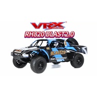 VRX RH820 60A Cobra BLAST2.0 EBL brushless RTR w/60A ESC/3660 motor/11.1V 3250mah lipo RED/BLUE