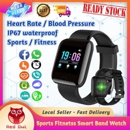 🔥Bluetooth Smart Band Sports Fitness Activity Heart Rate Fitness Tracker Blood Pressure Smart watch 