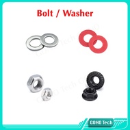 Black Long Bolt M2 M3 | Bolt / Bolt / Bolt - washer / washer / washer for M2 M3 screws