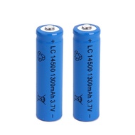 / /3.7V 14500 AA Battery .1300mAh Rechargeable Li-ion Battery.