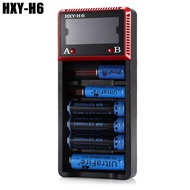 6Slot18650 Charger  Lithium Battery Charger Rechargeable Battery Charger 21700Charger