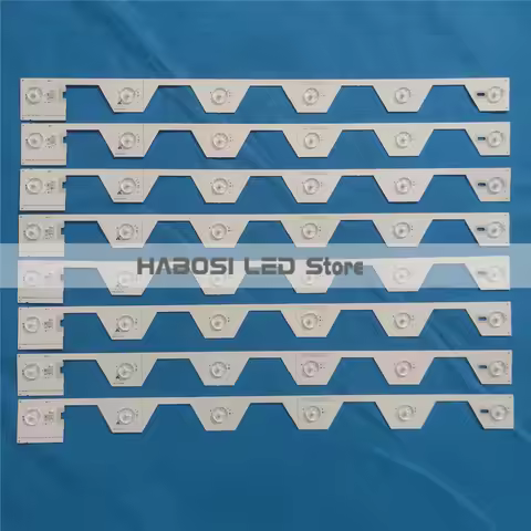 8pcs LED 50UA6406 50U6500C 50S6806 U50S6806S LVU500NDEL TMT 50E5800 8X6 3030C 6S1P W44 P96 SW 4C LB5