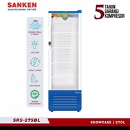 SHOWCASE SANKEN 275  5RAK / LEMARI PENDINGIN MINUMAN