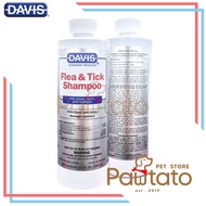 Davis Flea Tick Anti-Flea Dog Cat Shampoo Puppy Dog Kitten Cat Fur Skin Fragrant Soft Pawtato Pet St