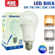 E27 LED Bulb Energy Saving LED Bulb E27 Lamp Household Lighting Bulb - Daylight 6000K / Warm White 3200K