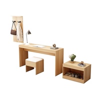 White Cabinet Full Set TV Cabinet Logo Bedroom Hotel Luggage Room Hotel Combination Long Table Table