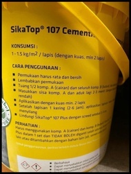 Sika 107 Plus / Sikatop 107/ Sika Top 4Kg/ Sika Top 1 Galon Best