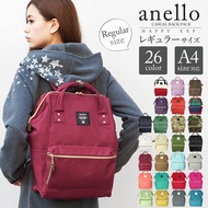 Anello backpack canvas school printing ring bag backpack womens vintage  women backpack youth bag