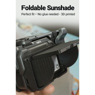 Sun visor for Insta360 Ace - Ace Pro - Ace Pro 2 / No glue - Flip, open screen - Screen protection I