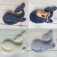 Pillow Newborn, Whale Newborn Props Toy Newborn, Newborn Photo Props, DIL3