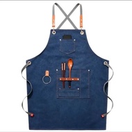 ALIMRAN New! Barista Cooking Apron Waterproof Barista Apron Chef Apron Kitchen Cooking Apron Apron W