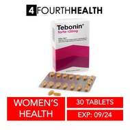 Tebonin Forte 120mg - patented Gingko Biloba 30s (Exp Sep 2024)