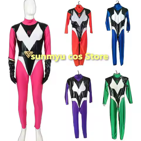 Ninja Sentai Kakuranger Flower Ninja Cosplay Costume Ninja Sakura Flowery Kunoichi Team Bodysuit Cos
