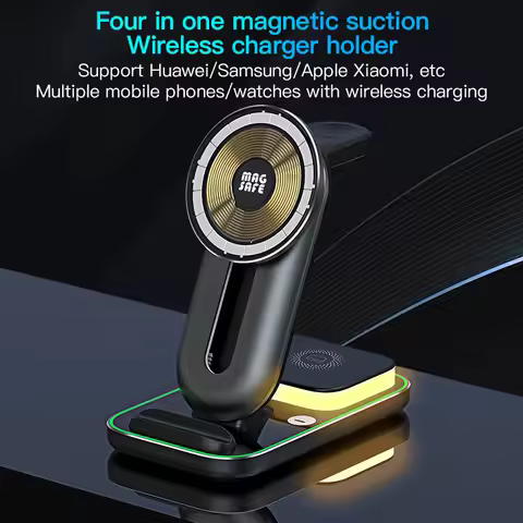 15W 4 in 1 Wireless Charger Charging Stand for Huawei Honor V40 5G View 40 Mate 40 Pro plus 30 30E P