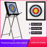 【ส่งจากกรุงเทพ】ขาวางเป้าธนู Archery Target Stand Foam Eva 40x40cm ยิงธนู ยิงเป้า compound หน้าไม้ ธนู recurve (Not include Target Paper)Stainless Mixed steel