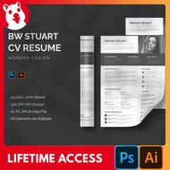 BW Stuart - CV Resume Template