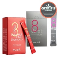 MASIL 8 (Travel Pack) Second Salon Hair Mask / Shampoo (1 Box 20pcs /8ml each)