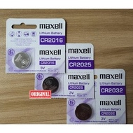 Maxell CR2016 / CR2025 / CR2032 3V LITHIUM BATTERY PRICE FOR A BATTERY