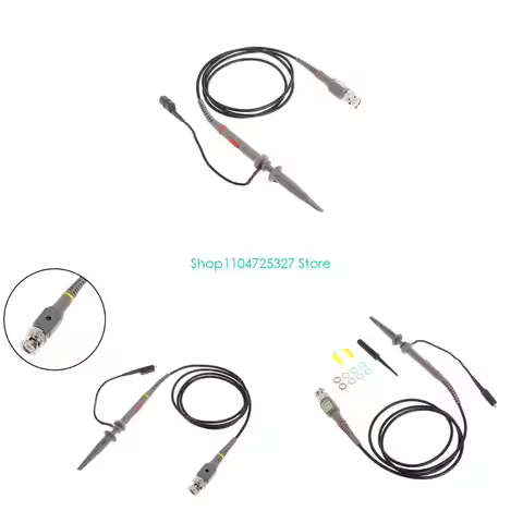 D8KF 100MHz High Precisions DurableOscilloscope Probes Alligators Test Clip