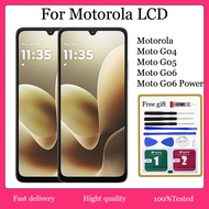 Original  For Motorola Moto G04 / G05 / G06 / G06 Power  LCD Display Touch Screen Replacement