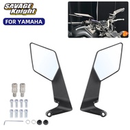 2025 MT-25 MT-03 MT-07 MT-09 Fixed Wing Rear View Mirrors Foldable Winglet Mirror For YAMAHA Tenere 