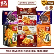 ZESS Chocochips Cookies Sandwich Biscuit Crackers Chocolate Cheese Crackers