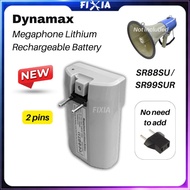 Dynamax SR99SUR SR88SU DC 12V 2000mAH Megaphone Hailer Lithium Rechargeable Battery 99SUR 88SU FIXIA