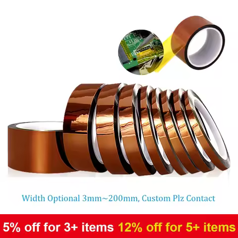 High Temperature Polyimide BGA Kapton tape Thermal Insulation Adhesive tape Electrical Industry 3D P