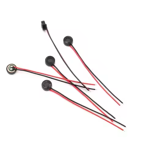 High Sensitivity Welding Wire Microphone Head Line Microphone Electre Condenser Microphone 4015 Lead