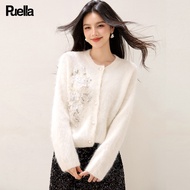 Elaborate Beaded Knit Cardigan