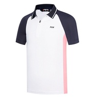 PGM Girls Golf Short Sleeve T Shirt Summer Childrens Youth Sports Shirts Golf Clothing Kids YF593