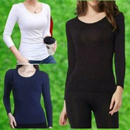 🔥 6 -16 YEAR🔥 S-M-L-XL-XXL-XXL Inner baju lengan panjang / iner baju / inner muslimah memeri cotton 