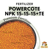 Plant Talks Powercote Fertilizer for Plant NPK 15-15-15+TE Slow Release Premium Fertiliser Series