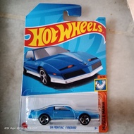 Pontiac firebird blue