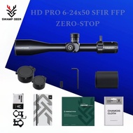 SWAMPDEER HD PRO 6-24x50 SFIR FFP Zero-Stop
