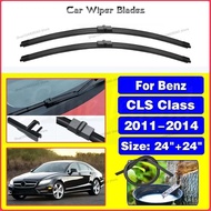 For Mercedes Benz CLS Class 2011 - 2014 W218 C218 Car Front Wiper Blades Windshield Windscreen Acces