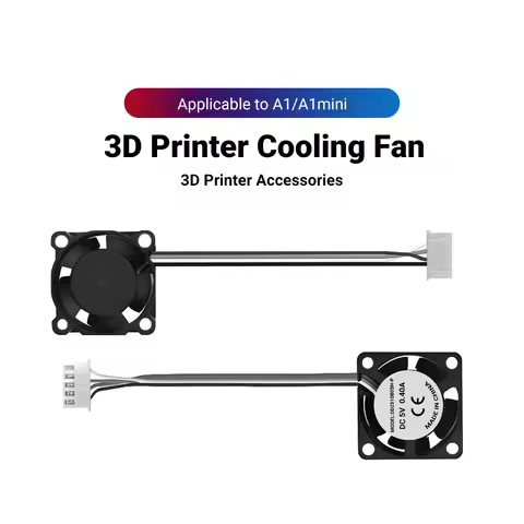 Hotend Cooling Fan For Lab A1 A1 Mini 18000 rpm/min 2510 Fan For lab A1 Hot End Cooling Kits 3D Prin