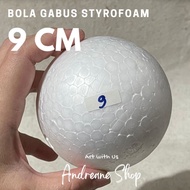 9 cm Styrofoam Cork Ball