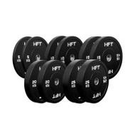 SET Weight Plates แผ่นน้ำหนัก HFT รุ่น Bumper 100 KG. - Homefittools