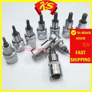 SB Tools 1/2"DR Torx Bit Socket Set | Star Socket | T7~T55